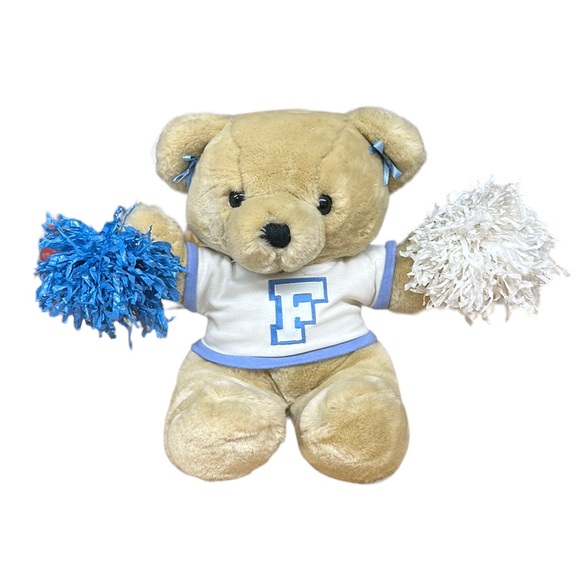 Vintage Rare 1979 DAKIN Cuddles Cheer Cheerleader Teddy Bear Plush Animal Toy - Picture 4 of 12